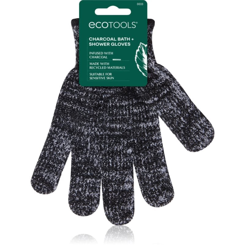 EcoTools Charcoal Bath Infused Gloves пилинг ръкавица