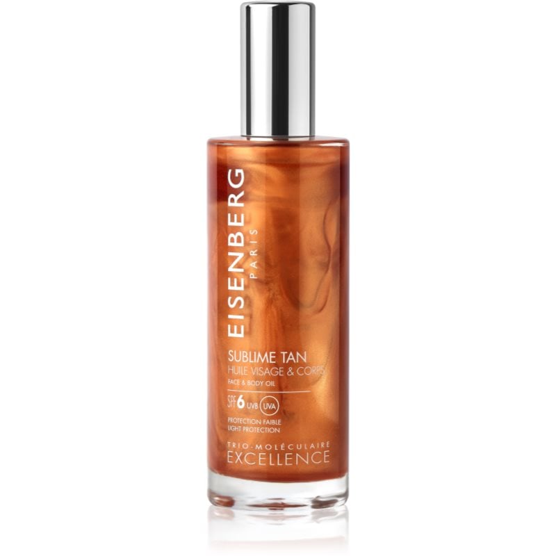 Eisenberg Sublime Tan Huile Visage & Corps слънцезащитно олио за лице и тяло SPF 6