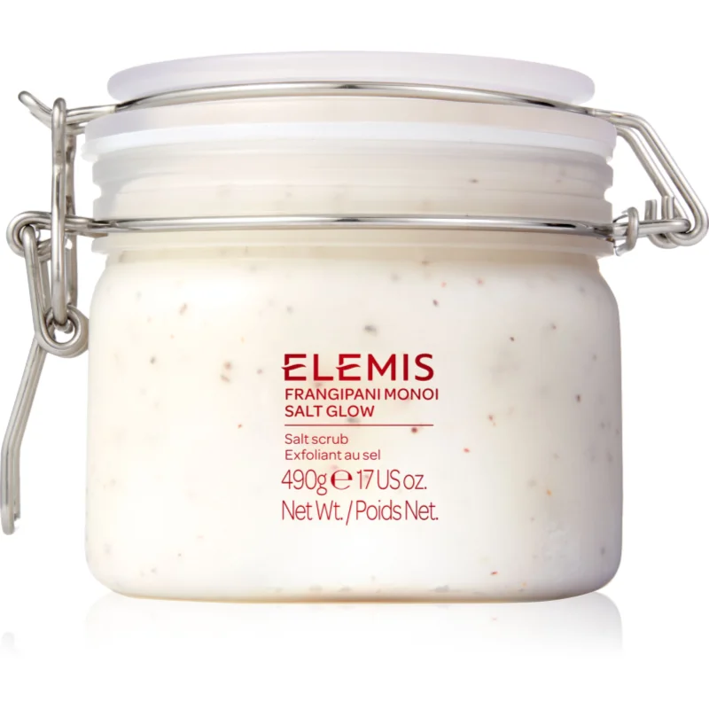 Elemis Body Exotics Frangipani Monoi Salt Glow минерален пилинг за тяло