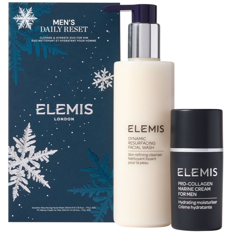 Elemis Holiday Collection Men's Daily Reset подаръчен комплект за мъже - Комплект - Сравни цени от 1 магазин с безплатна доставка