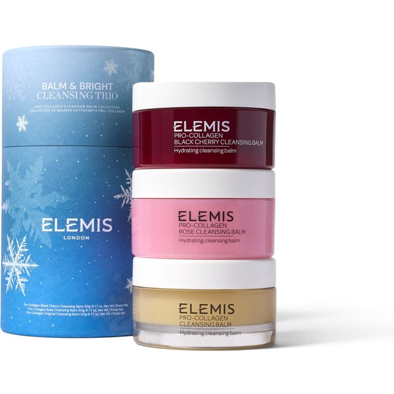 Elemis Holiday Collection Balm & Bright Cleansing Trio подаръчен комплект