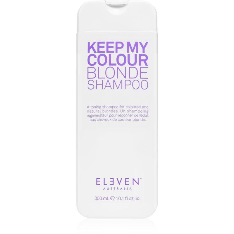 Eleven Australia Eleven Australia Keep My Colour Blonde Shampoo шампоан за руса коса - Унисекс парфюм 300мл - Сравни цени от 1 магазин с безплатна доставка