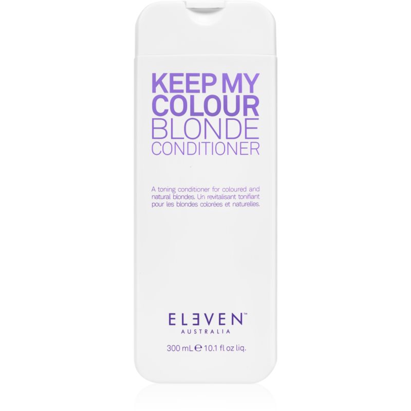 Eleven Australia Eleven Australia Keep My Colour Blonde Conditioner балсам неутрализиращ жълтеникавите оттенъци - Унисекс парфюм 300мл - Сравни цени от 1 магазин с безплатна доставка
