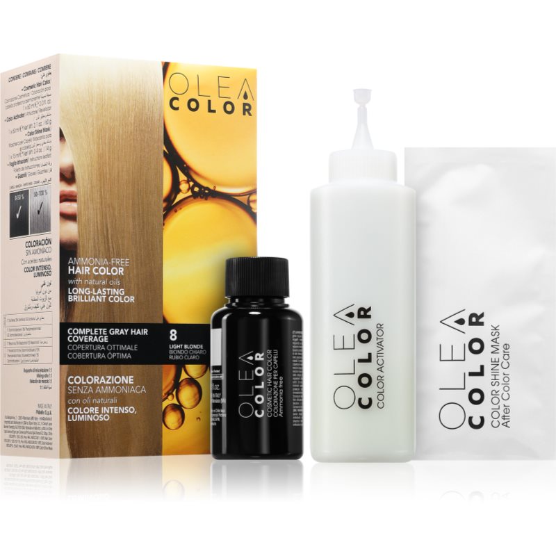 Oleacolor перманентната боя за коса - Грижа за коса - Сравни цени от 1 магазин с безплатна доставка