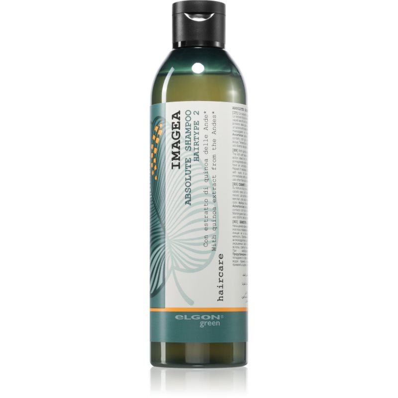 Elgon Green Imagea Elgon Green Imagea Absolute Shampoo озаряващ и подсилващ шампоан за ядисана коса - Унисекс парфюм 250мл - Сравни цени от 1 магазин с безплатна доставка