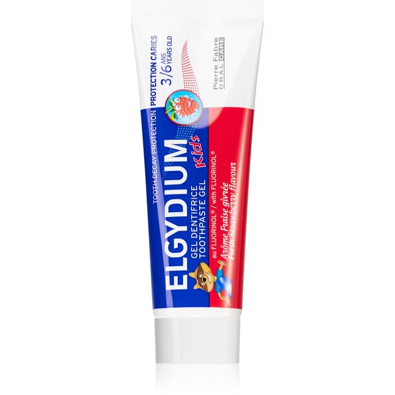 Elgydium Kids детска паста за зъби от 36-тия месец вкус Fresh Strawberry - Грижа за зъбите - Сравни цени от 1 магазин с безплатна доставка