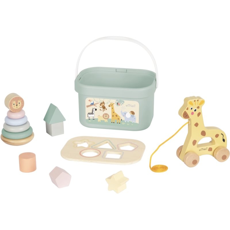 eliNeli ZOO 4 in 1 комплект играчки от дърво - За деца - Сравни цени от 1 магазин с безплатна доставка