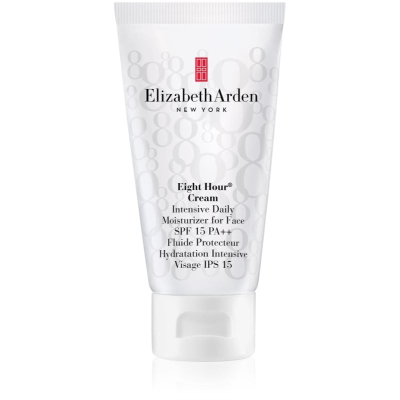 Elizabeth Arden Eight Hour Intensive Daily Moisturizer For Face дневен хидратиращ крем за всички типове кожа на лицето SPF 15