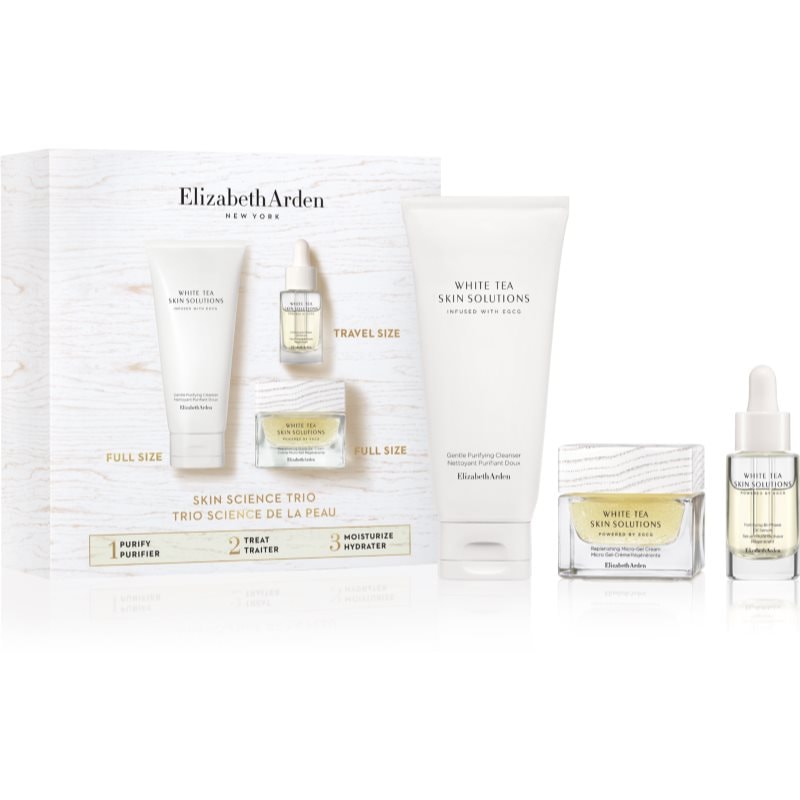 Elizabeth Arden White Tea Skin Solutions подаръчен комплект за жени - Комплект - Сравни цени от 1 магазин с безплатна доставка
