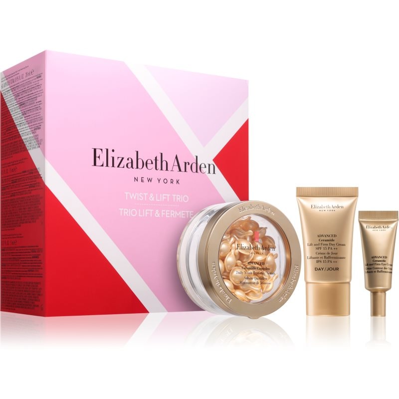 Elizabeth Arden Ceramide TWIST & LIFT подаръчен комплект за хидратиране и изпъване на кожата - Комплект - Сравни цени от 1 магазин с безплатна доставка