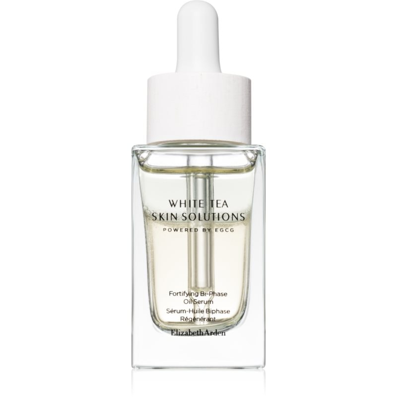 Elizabeth Arden White Tea Skin Solutions Fortifying Bi-phase Oil Serum олио - серум за двуфазно третиране на кожата на лицето за жени - Грижа за лице - Сравни цени от 1 магазин с безплатна доставка