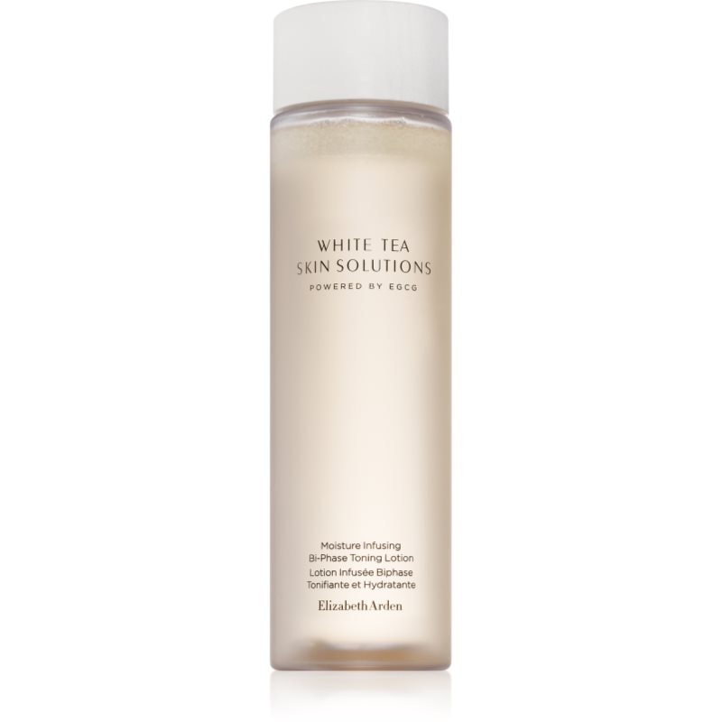 Elizabeth Arden White Tea Skin Solutions Moisture Infusing Bi-phase Toning Lotion хидратиращ тоник за двуфазно третиране на кожата на лицето за жени - Грижа за лице - Сравни цени от 1 магазин с безплатна доставка