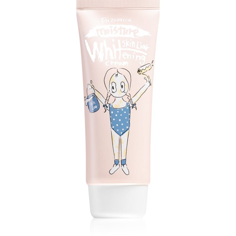 Elizavecca Skin Liar Moisture Whitening Cream озаряващ тониращ флуид да уеднакви цвета на кожата - Грим - Сравни цени от 1 магазин с безплатна доставка