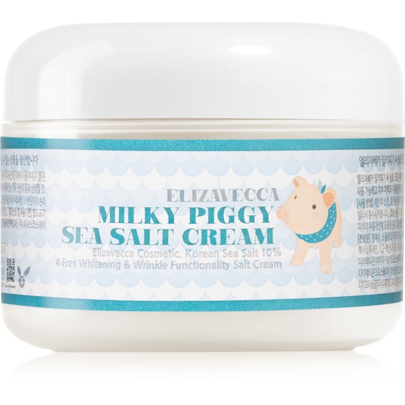 Elizavecca Elizavecca Milky Piggy Sea Salt Cream защитен хидратиращ крем с ревитализиращ ефект - Унисекс парфюм 100мл - Сравни цени от 1 магазин с безплатна доставка