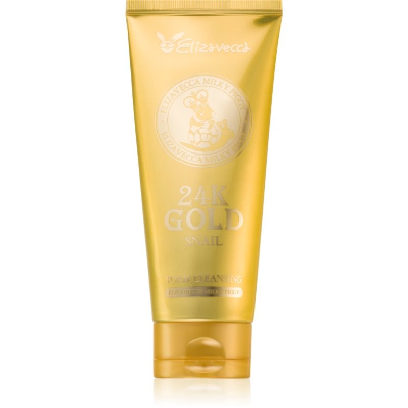 Elizavecca Milky Piggy 24K Gold Snail Cleansing Foam нежна почистваща пяна - Грижа за лице - Сравни цени от 1 магазин с безплатна доставка