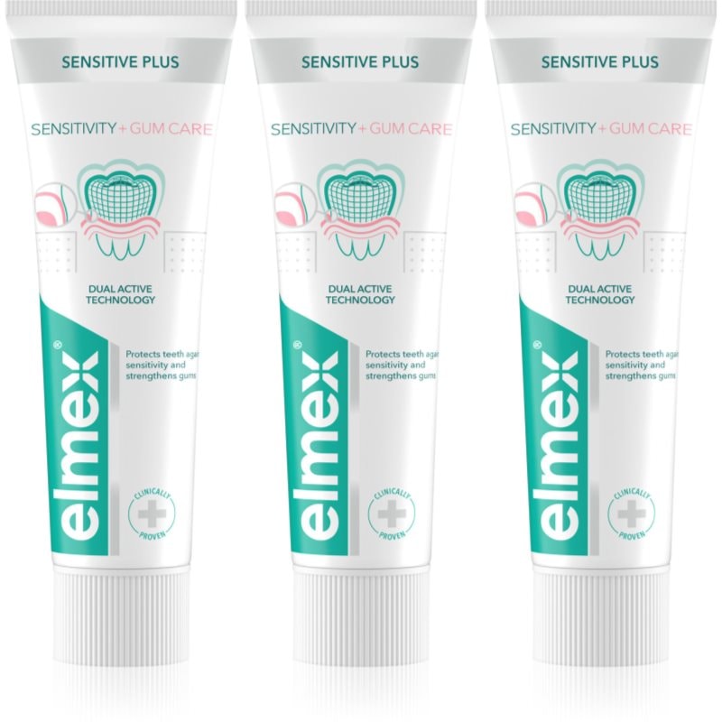 Elmex Sensitive Plus Sensitivity + Gums комплект за зъби - Комплект - Сравни цени от 1 магазин с безплатна доставка