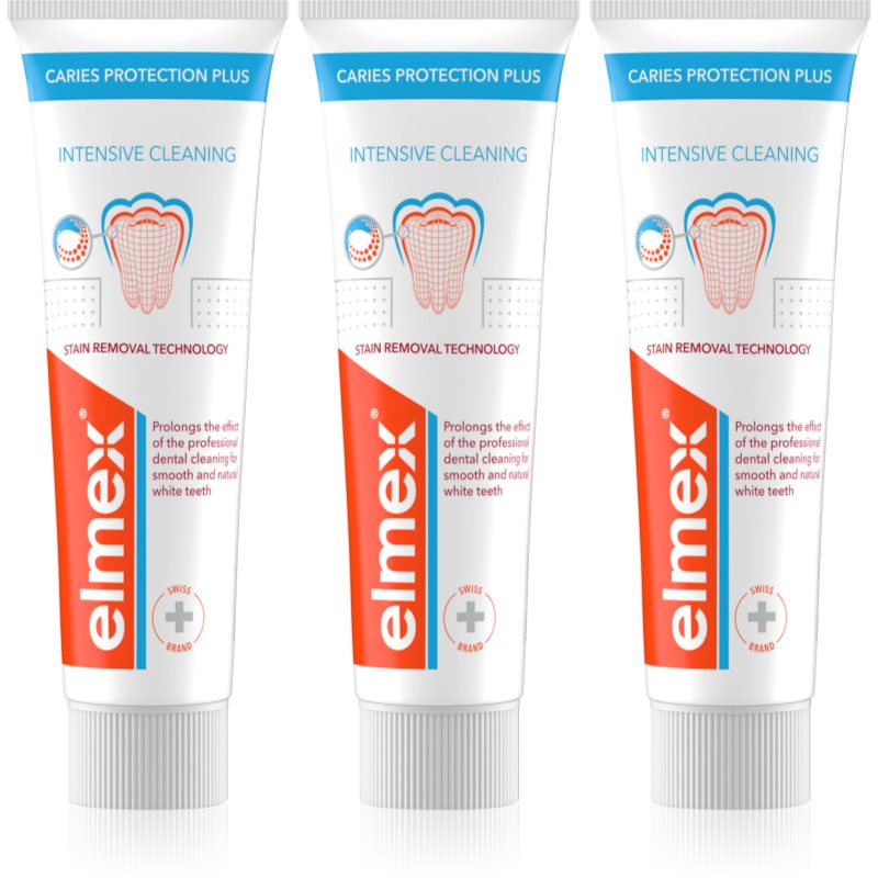 Elmex Intensive Cleaning TRIO комплект за зъби - Комплект - Сравни цени от 1 магазин с безплатна доставка