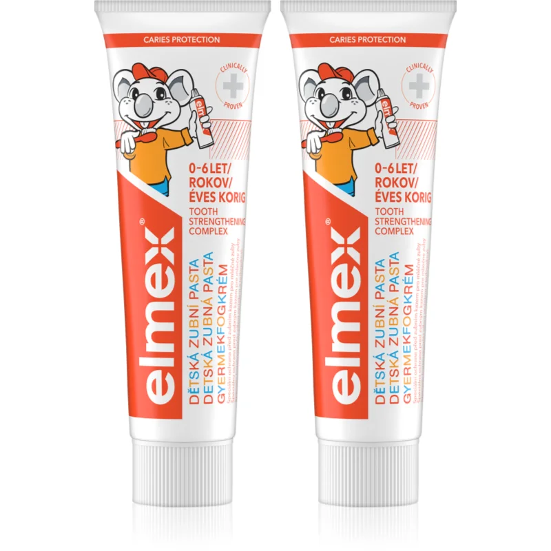 Elmex Caries Protection Kids паста за зъби за деца 2 x