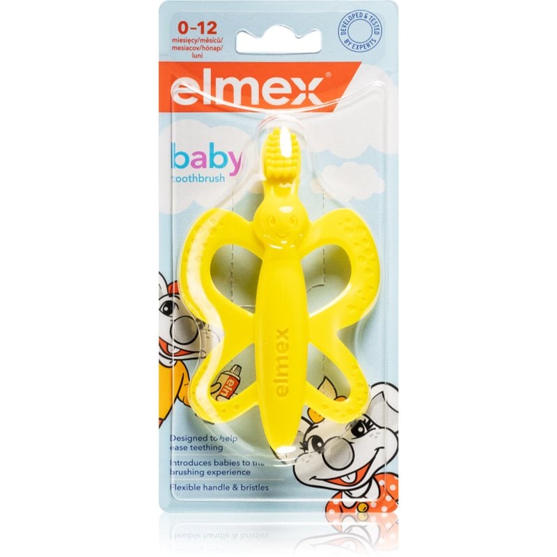 Elmex Baby четка за зъби за деца 0 – 12 месеца