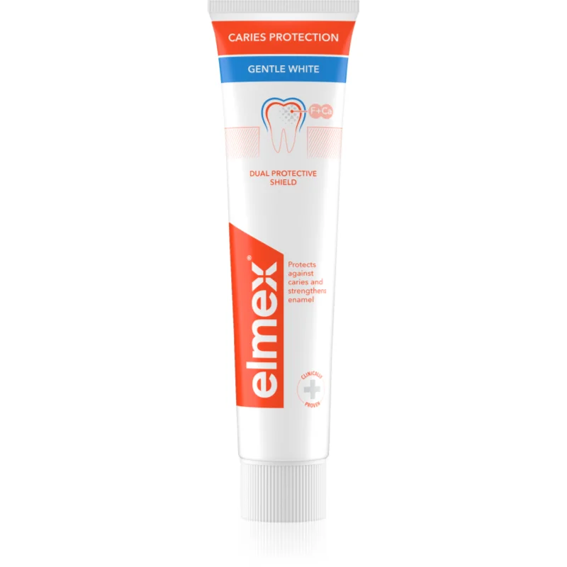 Elmex Caries Protection Gentle White избелваща паста за зъби с флуорид