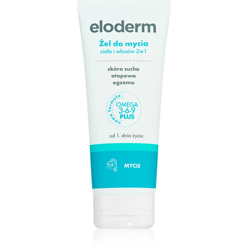 Eloderm Shower Gel почистващ гел за тяло и коса - Грижа за коса - Сравни цени от 1 магазин с безплатна доставка