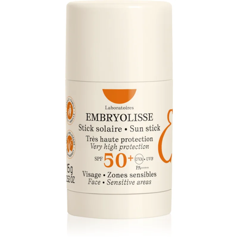 Embryolisse STICK SOLAIRE SPF50+ слънцезащитен крем в стик SPF 50+ - Грижа за тяло - Сравни цени от 1 магазин с безплатна доставка