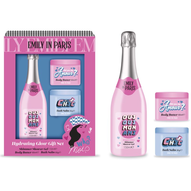 Emily In Paris Hydrating Glow подаръчен комплект за жени - Комплект - Сравни цени от 1 магазин с безплатна доставка