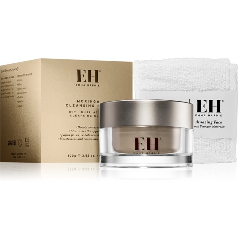 Emma Hardie Amazing Face Moringa Cleansing Balm дълко почистващ балсам + кисе - Грижа за лице - Сравни цени от 1 магазин с безплатна доставка