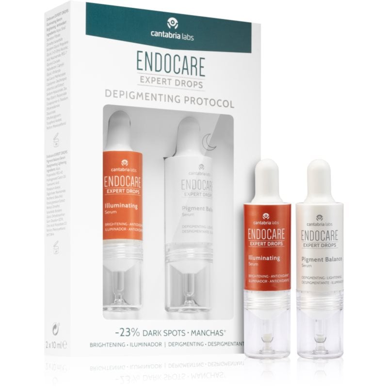 Endocare Expert Drops озаряващ серум да уеднакви цвета на кожата 2x