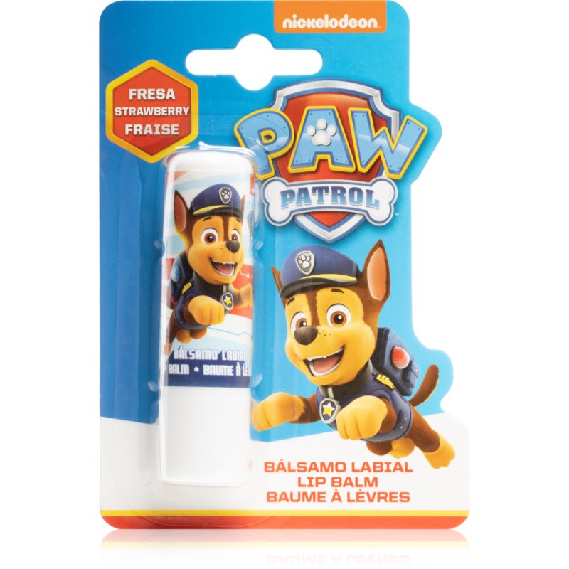 Nickelodeon Nickelodeon Paw Patrol Lip Balm балсам за устни с аромат на ягода - Унисекс парфюм 4мл - Сравни цени от 1 магазин с безплатна доставка