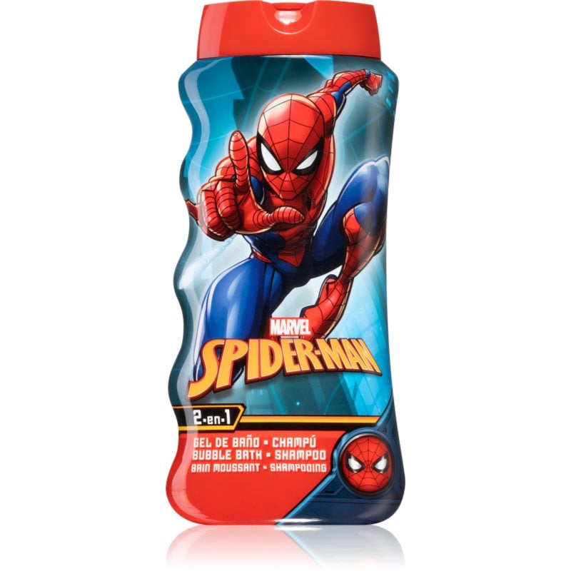 Marvel Spiderman Bubble Bath and Shampoo Гел за душ и вана за деца