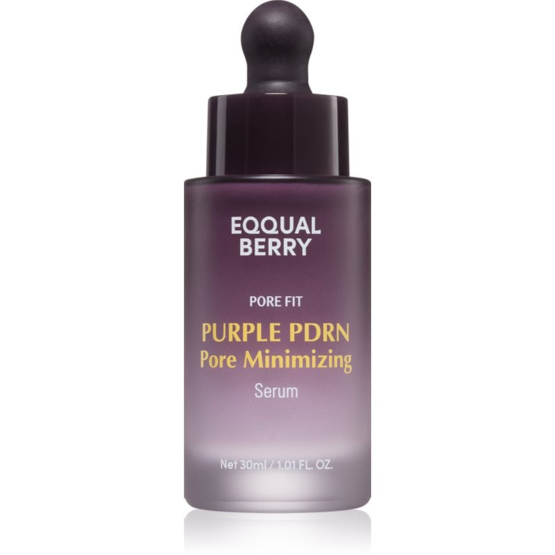 EQQUALBERRY Purple PDRN Pore Minimizing Serum серум за намаляване на разширени пори за освежаване и хидратация