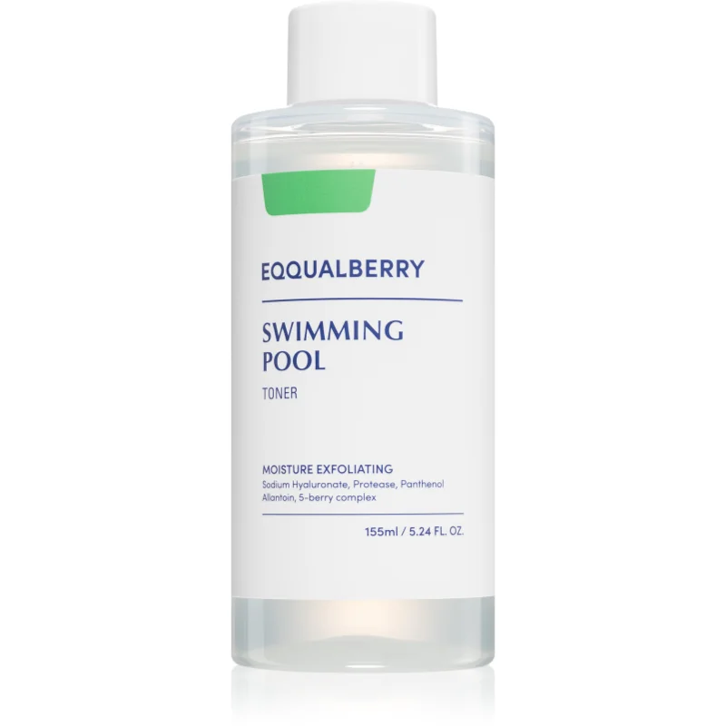 EQQUALBERRY Swimming Pool Toner хидратиращ тоник с ексфолиращо действие - Грижа за лице - Сравни цени от 1 магазин с безплатна доставка