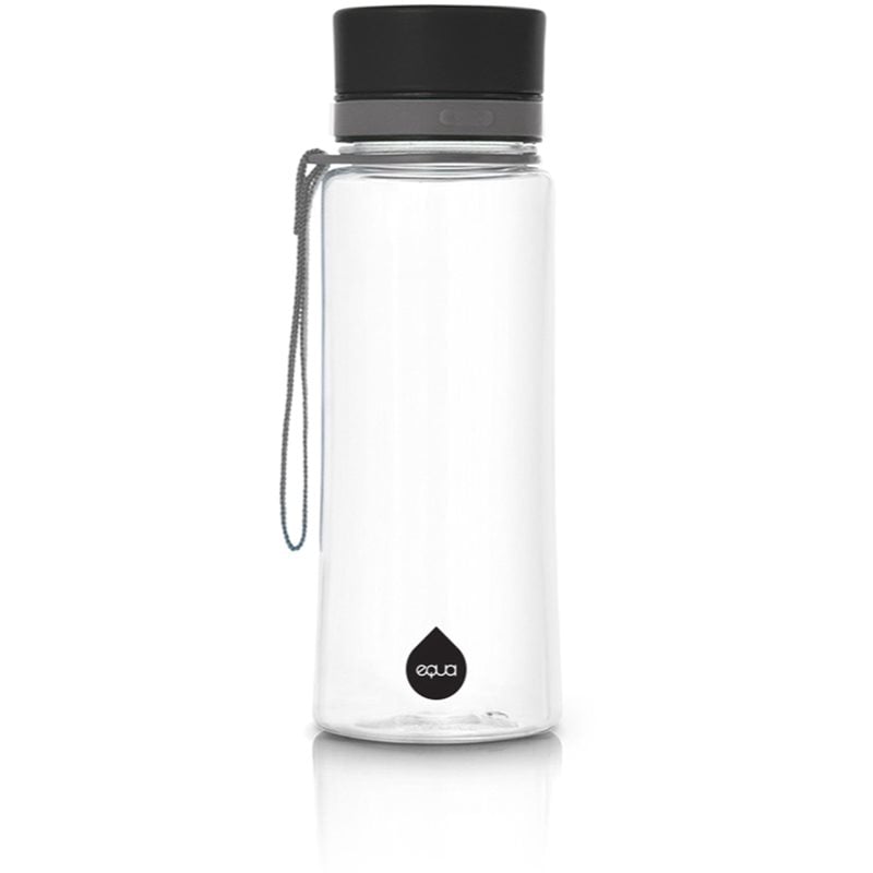 Equa Plain бутилка за вода боя Black