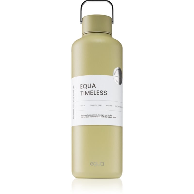Equa Timeless неръждаема бутилка за вода боя Matcha - Грижа за тяло - Сравни цени от 1 магазин с безплатна доставка