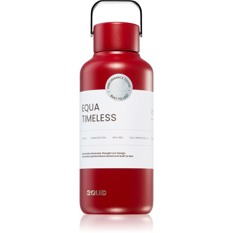 Equa Timeless неръждаема бутилка за вода малка боя Wine Not