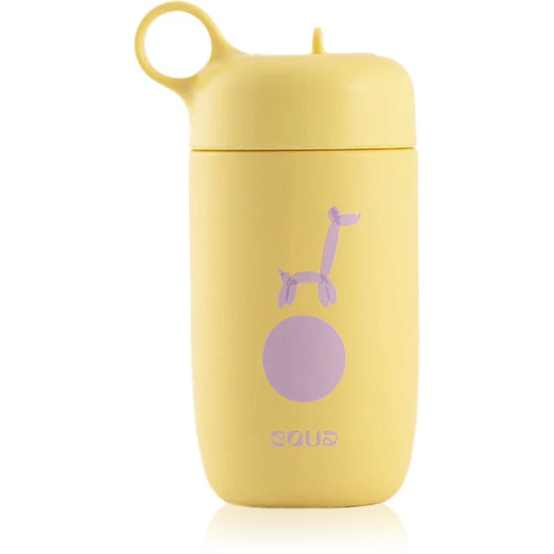 Equa Kids неръждаема бутилка за вода за деца Giraffe