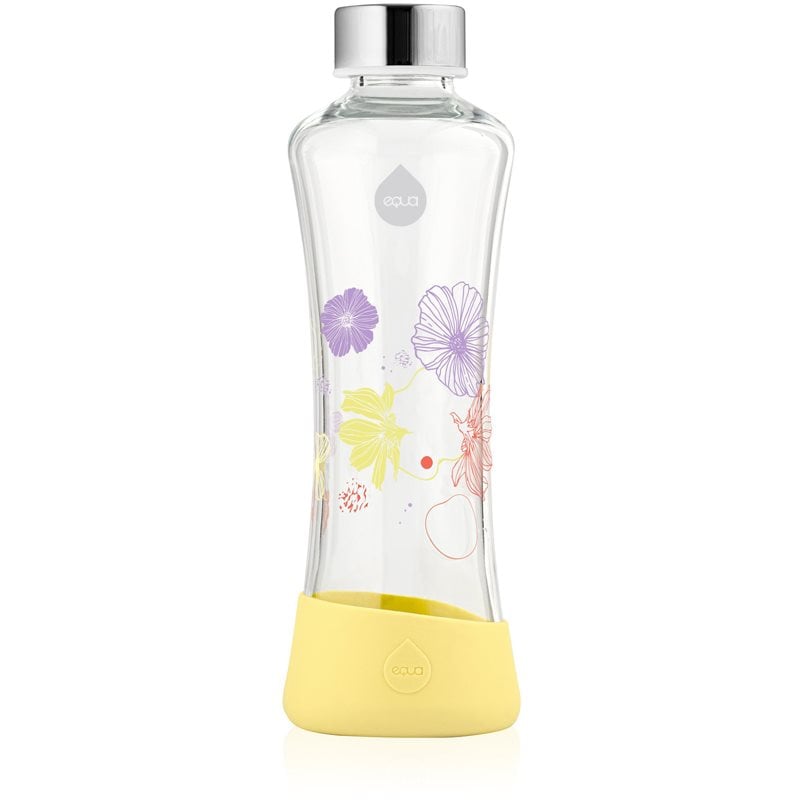 Equa FlowerHead стъклена бутилка за вода Daisy