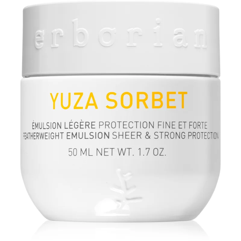Erborian Yuza Sorbet лека емулсия със защитен ефект против действието на външните фактори - Грижа за лице - Сравни цени от 1 магазин с безплатна доставка