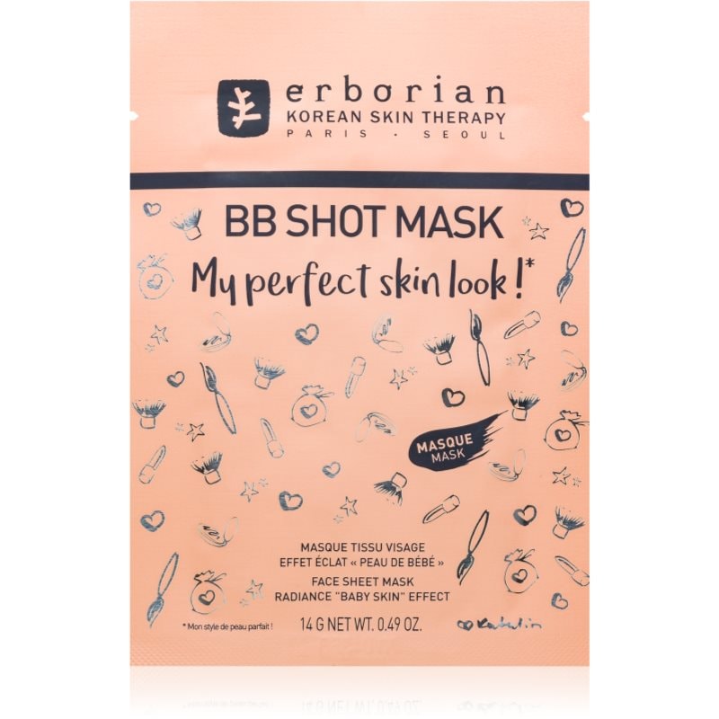 Erborian BB Shot Mask платнена маска с озаряващ ефект - Грижа за лице - Сравни цени от 1 магазин с безплатна доставка