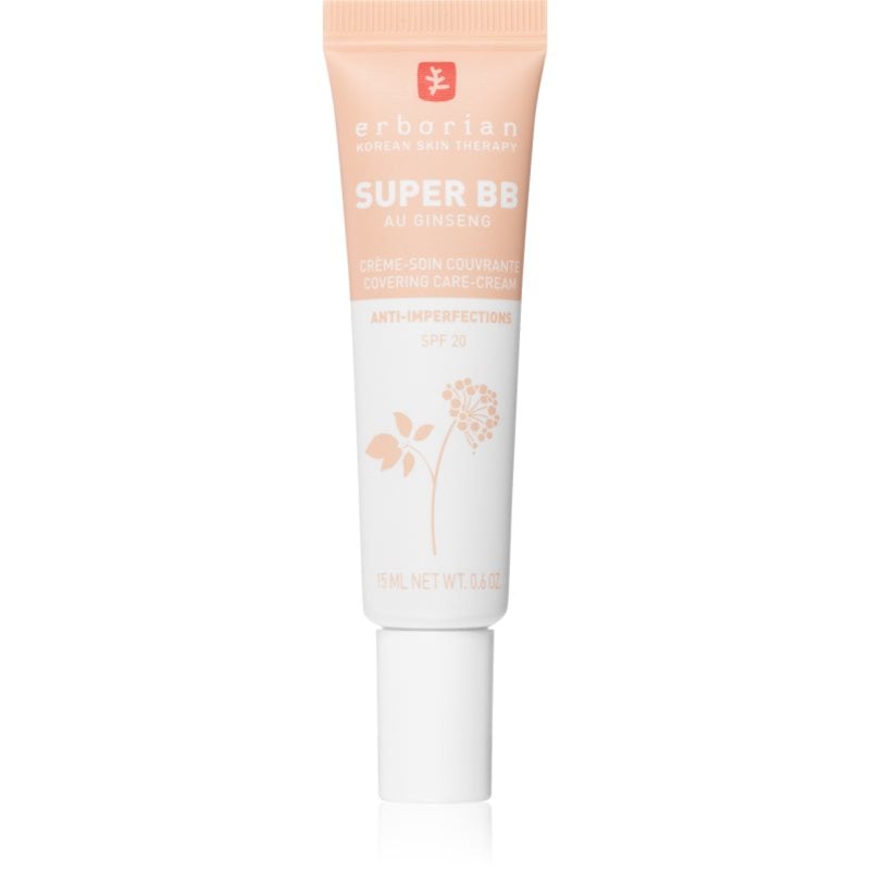 Erborian Super BB Covering Care-Cream ВВ крем за безупречен изравнен тен на кожата малка опаковка