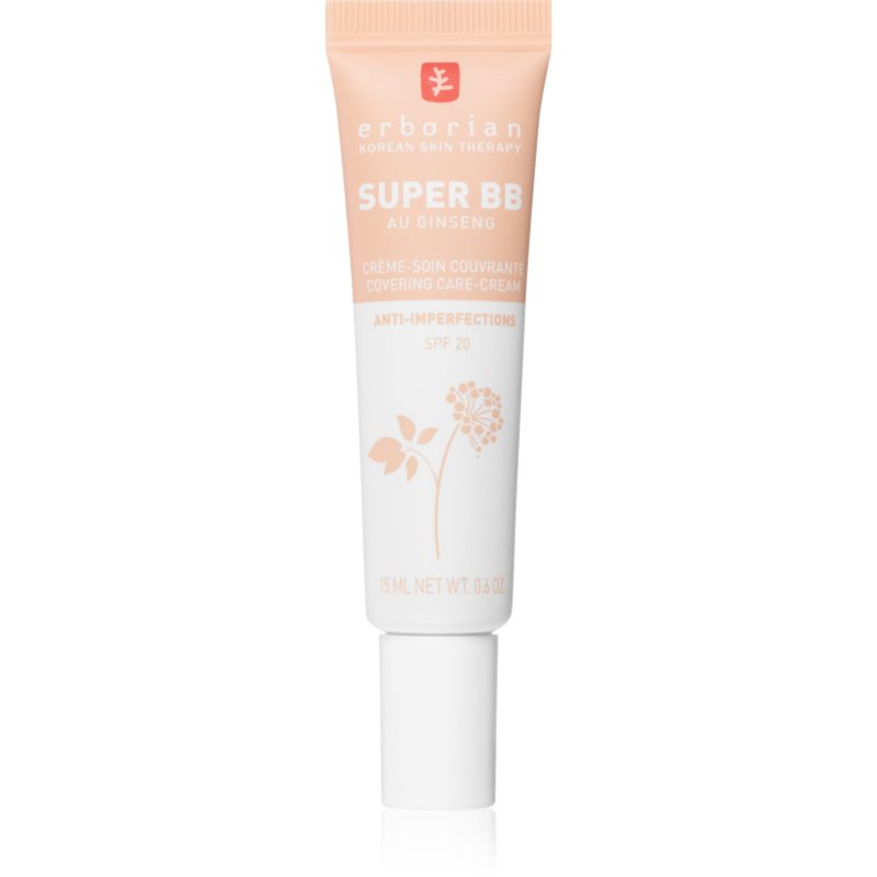 Erborian Erborian Super BB Covering Care-Cream ВВ крем за безупречен изравнен тен на кожата малка опаковка - Унисекс парфюм 15мл - Сравни цени от 1 магазин с безплатна доставка
