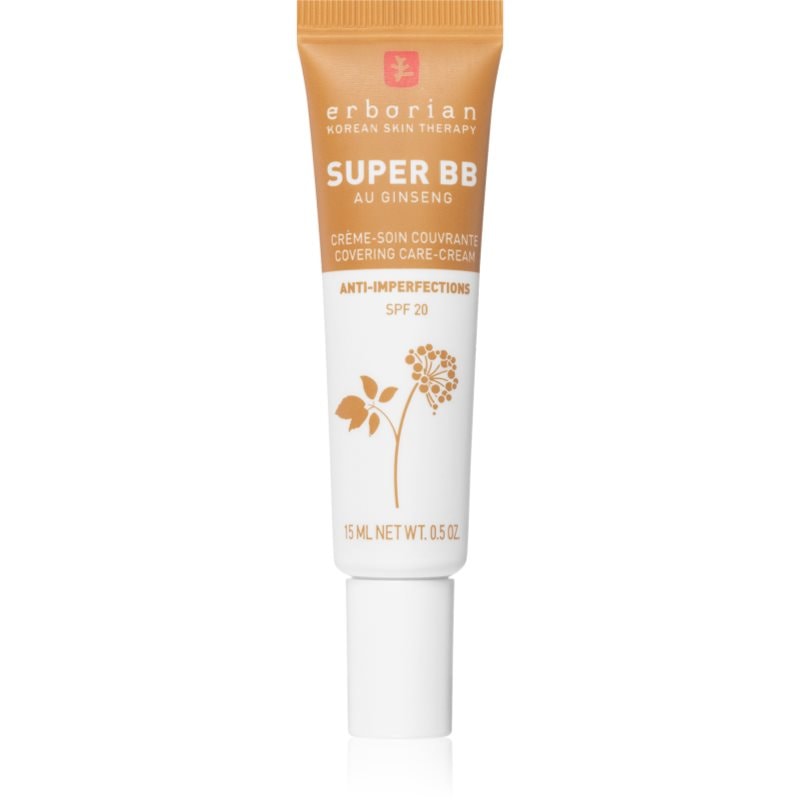 Erborian Super BB Covering Care-Cream ВВ крем за безупречен изравнен тен на кожата малка опаковка - Грижа за лице - Сравни цени от 1 магазин с безплатна доставка