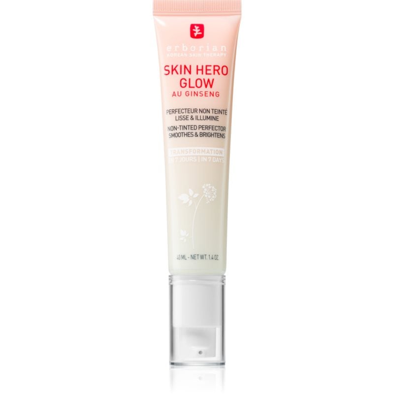 Erborian Skin Hero Glow Non-tinted Perfector лек крем за лице за освежаване и хидратация