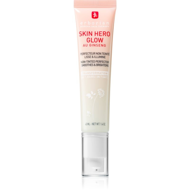 Erborian Skin Hero Glow Non-tinted Perfector лек крем за лице за освежаване и хидратация - Грижа за лице - Сравни цени от 1 магазин с безплатна доставка