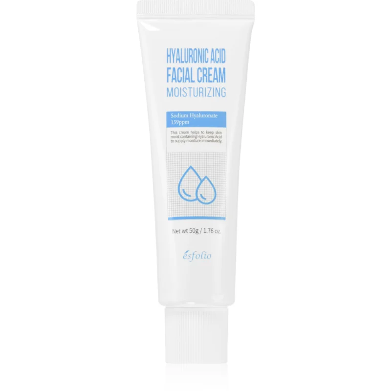esfolio Hyaluronic Acid Moisturizing хидратиращ крем за лице с хиалуронова киселина