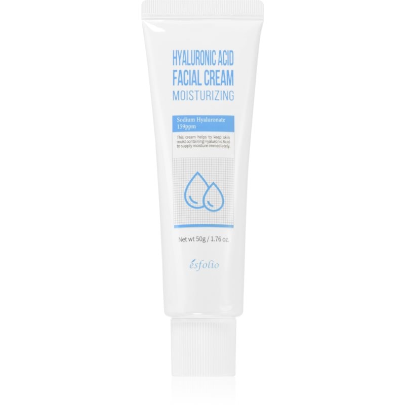 esfolio Hyaluronic Acid Moisturizing хидратиращ крем за лице с хиалуронова киселина - Грижа за лице - Сравни цени от 1 магазин с безплатна доставка