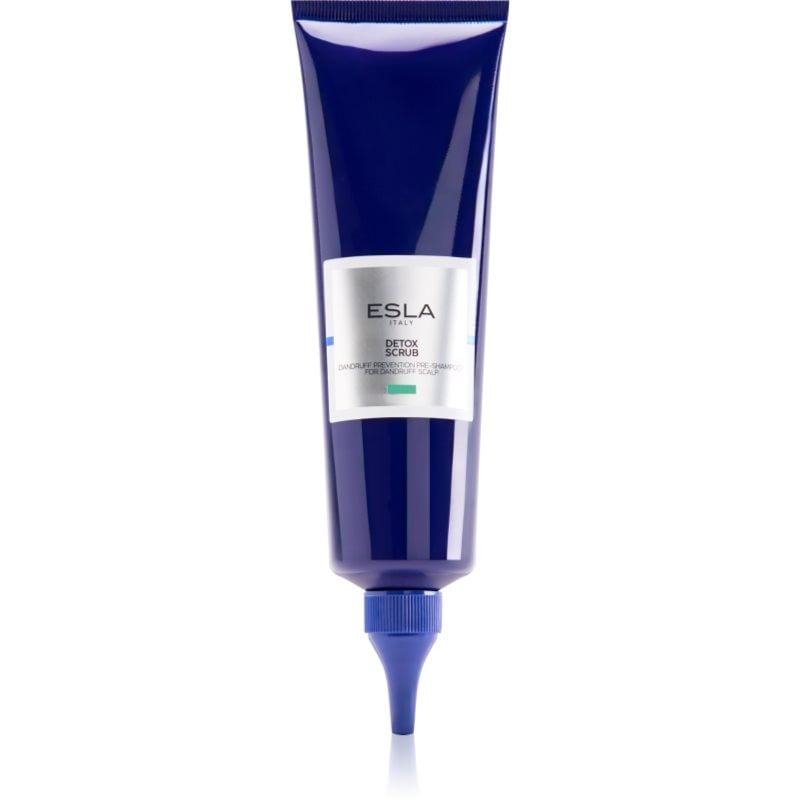 ESLA ITALY Detox Scrub скраб за скалп преди миене на коса против пърхот