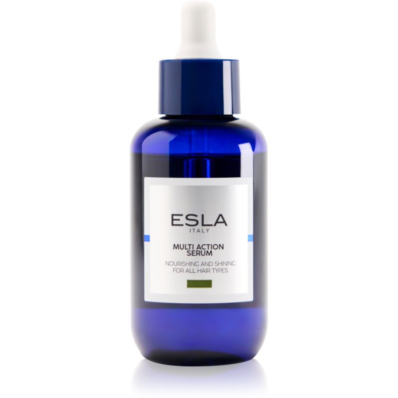 ESLA ITALY ESLA ITALY Multi Action Serum мултифункционална грижа за коса за блясък и мекота на косата - Унисекс парфюм 100мл - Сравни цени от 1 магазин с безплатна доставка