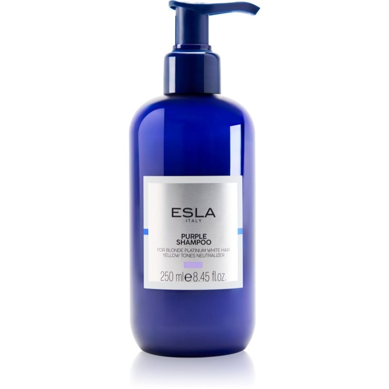 ESLA ITALY Purple шампоан за руса коса неутрализиращ жълтеникавите оттенъци